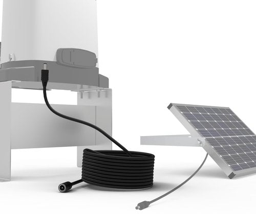 Blütezeit Solar Sliding Gate Opener System Expansion Kit - 6.6FT DC Link Harness for ME-GO-600 Gate Motor, Solar Controller Integration Module