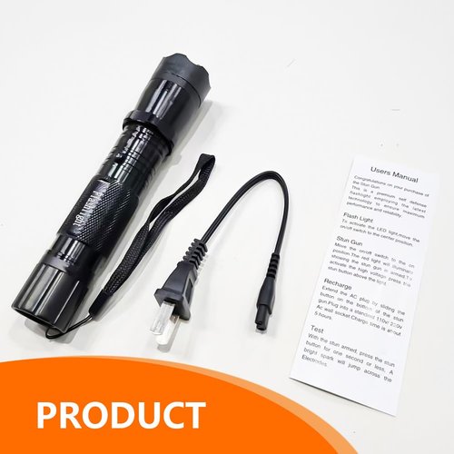 Gootatic Voltguard V95 Stun Torch – Light The Way, Gootatic Stun Flashlight, 2025 The Ultimate Survival Flashlight,USB,for Home, Camping, Fishing, Car Essentials&Survival Kits (1 PCS)