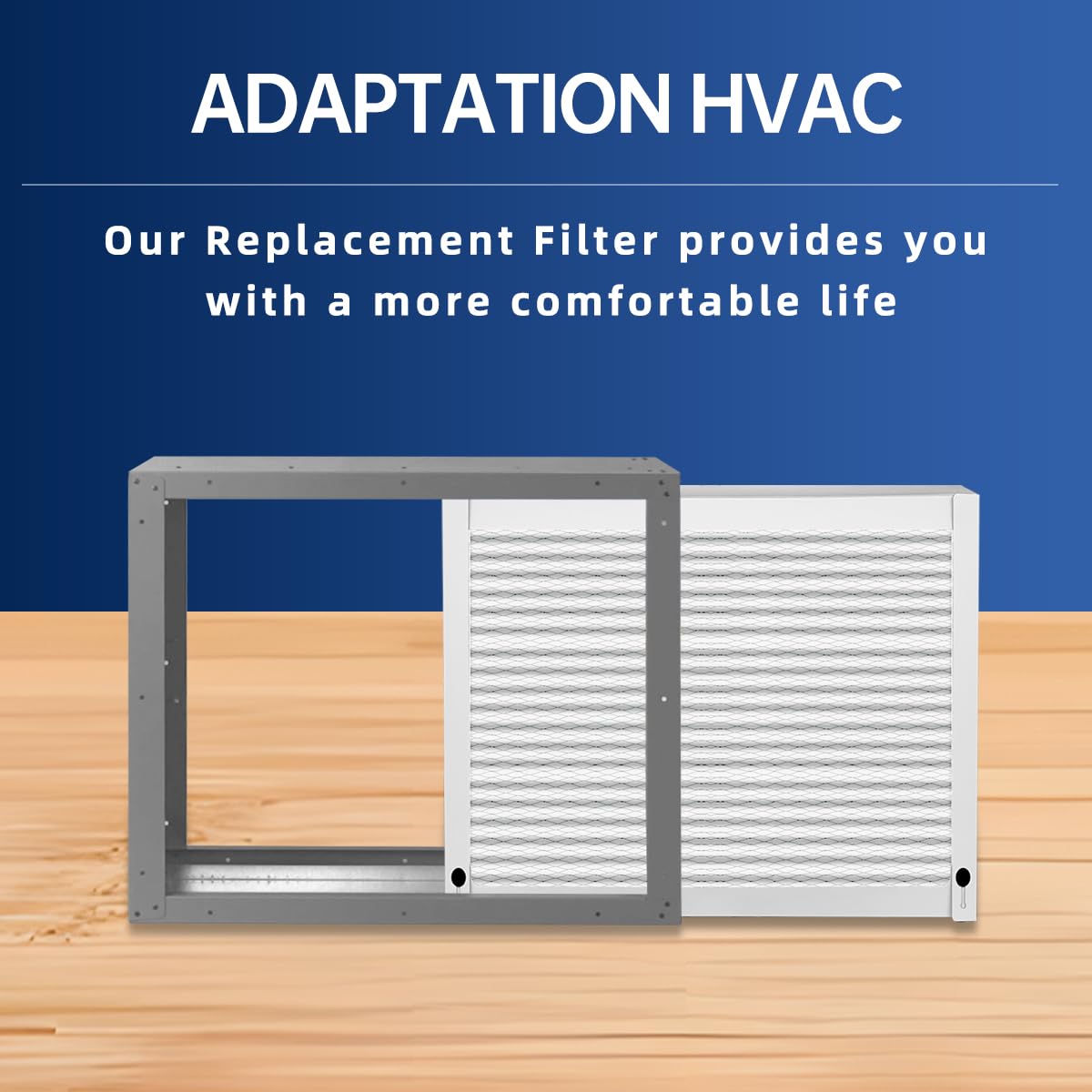 510 Replacement Filter AC Air 31x28x4 for Whole House AirPurifiers Model #510 1510 2516 Upgraded Rail Kit replacement Frame HVAC Furnace Air conditioner Healthy Air 11 2 Packs