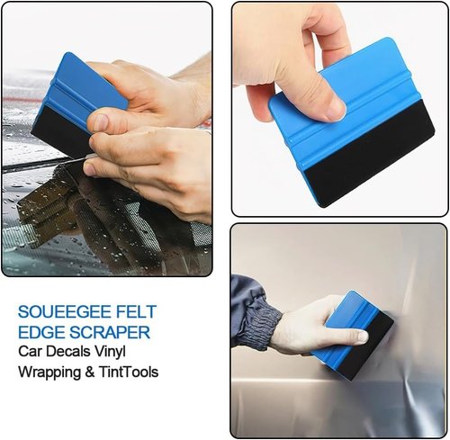 Wallpaper Tools, Wallpaper Smoothing Tool Kits, Peel and Stick Wallpaper Installation Kit for Contact Paper Smooth Applying, Vinyl Backsplash Tile, Window Film