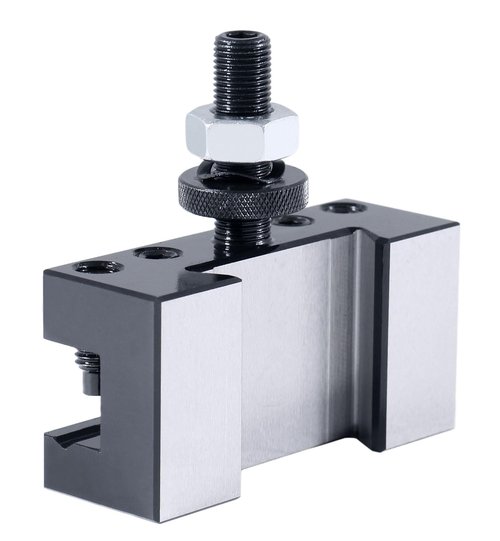 Accusize Industrial Tools Style Axa Boring, Turning and Facing Quick Change Tool Post Holder for 5/8'' Turning Tools, Style 2 Ex-Large, 0250-0102T