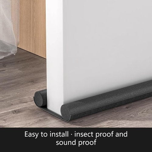 Double Sided Door Bottom Seal Strips for Home Use Reduces Noise Draft Improves Indoor Comfort