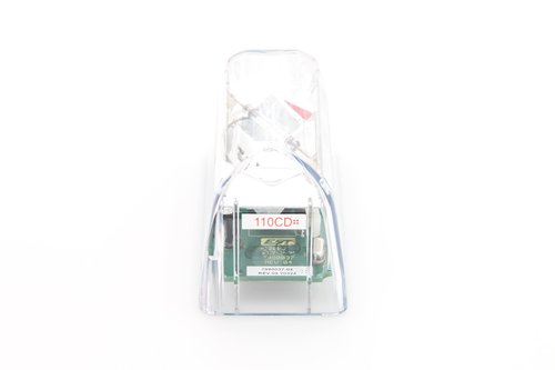 12VDC Xenon Strobe Light – Emergency Fire Alarm Flashing Beacon with White Flash – 60 FPM – for Security Panels, Buildings, Hotels, DIY Projects