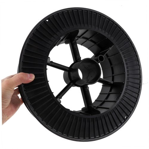 TOPPERFUN I-shaped Wire Reel Welding Wire Empty Sewing Spools Petg Transparent Empty Spool Abs Plus Wire Spool Home Welding Machine Orange Petg Plastic Black