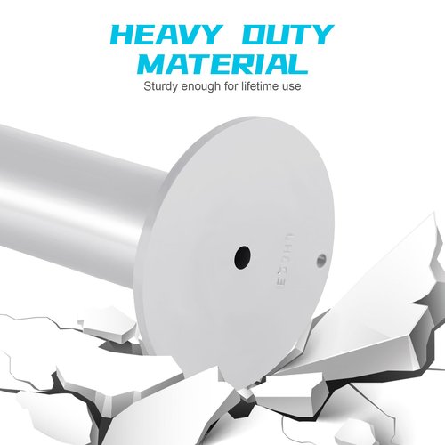 H-YEEU Calibrated Nose Weight Gauge Caravan Trailer, Tow Ball Nose Weight Scale Indicator Noseweight Gauge - 350kg Max Weight Capacity - Silver