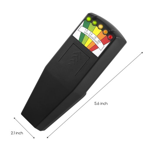 Emf Meter Ghost Hunting,Hand Held Emf Meter,Paranormal Equipment LCD Emf Detector for Home,Office Outdoor Inspections,50Hz-20,000Hz - Black