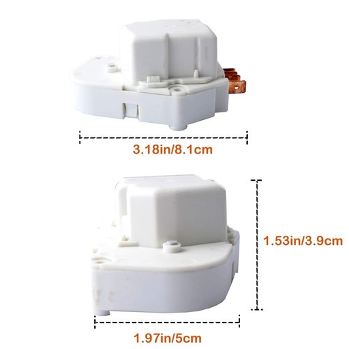 AP2592907 Refrigerators Defrost Timer for Frigidaire,120V 6 Hour 21 Minutes 215846604 Timer Fits Fridge and Freezers by Ketofa
