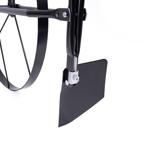 EarthWay 6500 High Wheel Tubular High Wheel Cultivator with Comfort Handle with 3- Position Adjustable, Quick Change Implements, and 24 Inch Steel Wheel