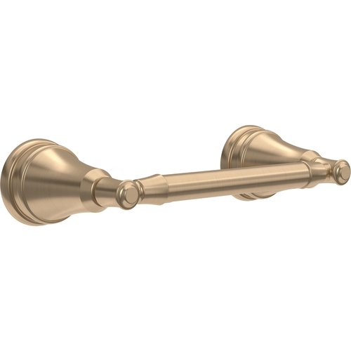 Delta Mylan (1-Pack) Toilet Paper Holder Champagne Bronze Pivoting Tissue Roll Rod, Organization and Storage, Wall Mounteded Gold Bathroom Accessories MYN50-CZ