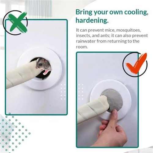 Super Diamond Mud Seal for Metal, Duct Seal Putty, Waterproof Sealant Mastic, Waterproof Repair Sealing Clay Sealant, Versatile Repair Solution for Wall, Sink, Vent, Quick Wall Mending Mud for Holes(5