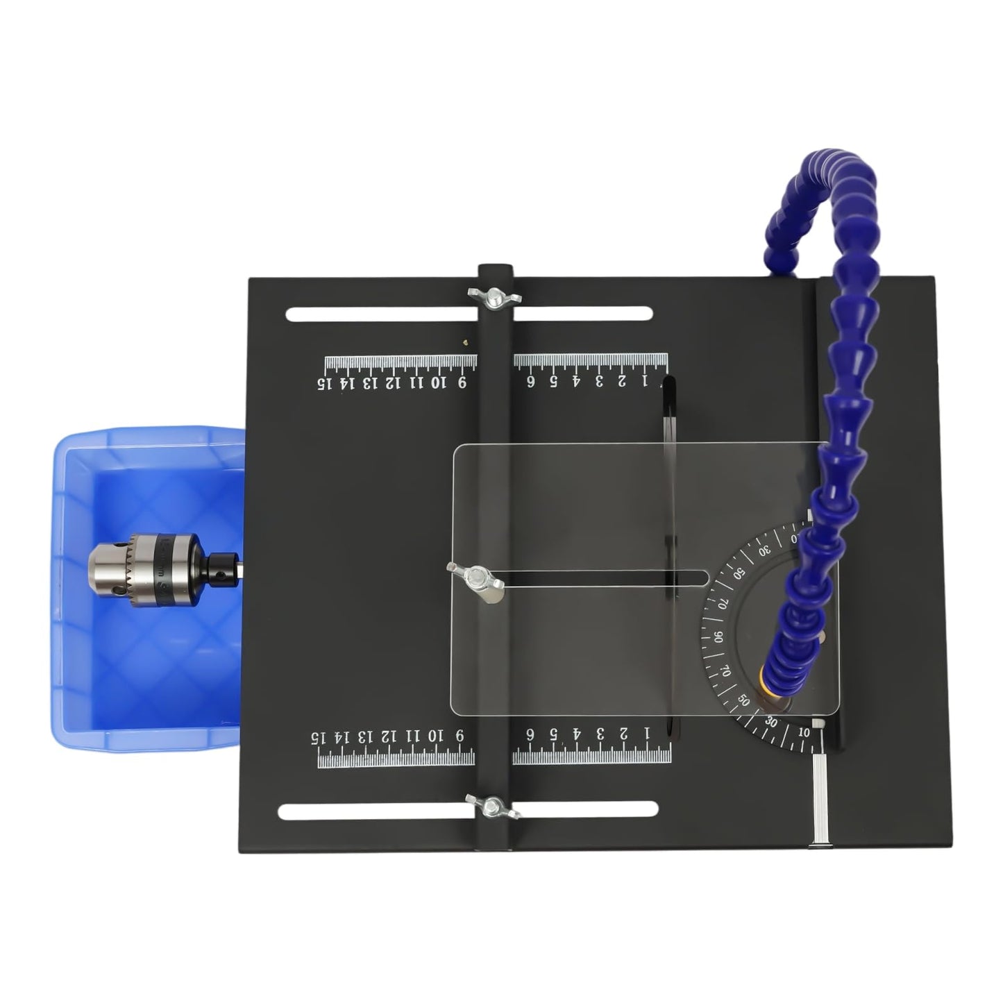 Gem Faceting Cutting Carving Polishing Machine, 1850W Portable Table Saw Jewelry Rock Polishing Grinding Tool 0-10000RPM Grinder