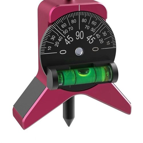 Pipe Center Finder, Pipefitter Tools with Magnetic Centering Head, Adjustable Dial Bubble Protractor, Pipe Fitting Tools Center Finder to Measure Pipe Diameter from 1 1/2 to 6in