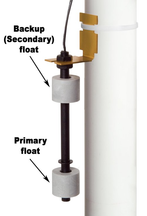 THE BASEMENT WATCHDOG Model BWSP 2,600 GPH at 0 ft. and 1,850 GPH at 10 ft. Special CONNECT Battery Backup Sump Pump System with WiFi-Capable 24-Hour-a-Day Monitoring Controller
