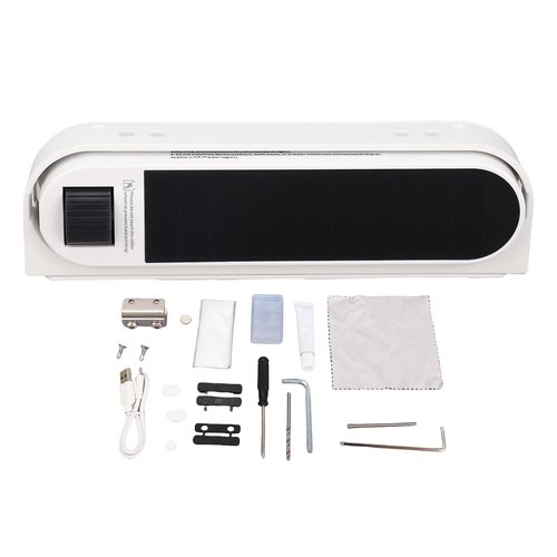 Electric Window Pusher, 50N Thrust Smart Window Opener with 55RPM Speed 5100mAh Solar Rechargeable Zigbee Window Actuator with Tuya App Timing Control