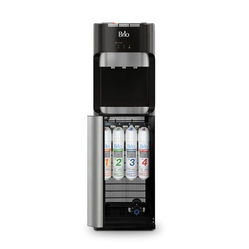 Brio Commercial Grade Bottleless Ultra Safe Reverse Osmosis Drinking Water Filter Water Cooler Dispenser-3 Temperature Settings Hot, Cold & Room Water - UL Approved – Point of Use