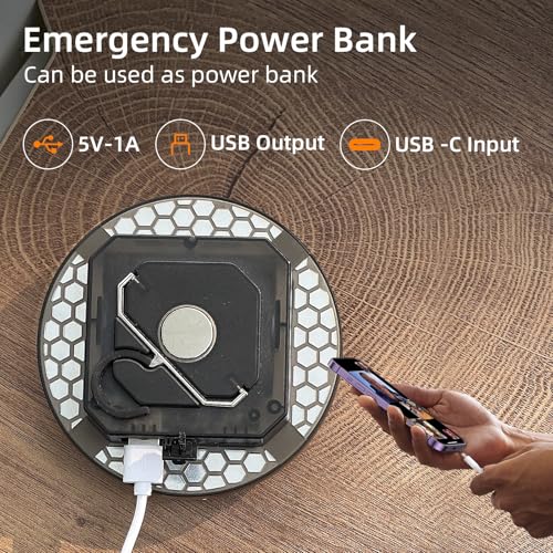 40W Rechargeable LED Camping Lantern - Waterproof Portable Light 5000Lm for Tents & Outdoors