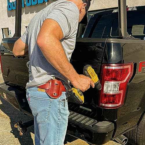 Multitool Sheath, American Leather, Multitool Pouch for Belts, Compatible with Heavy Duty Leatherman, SOG and Gerber