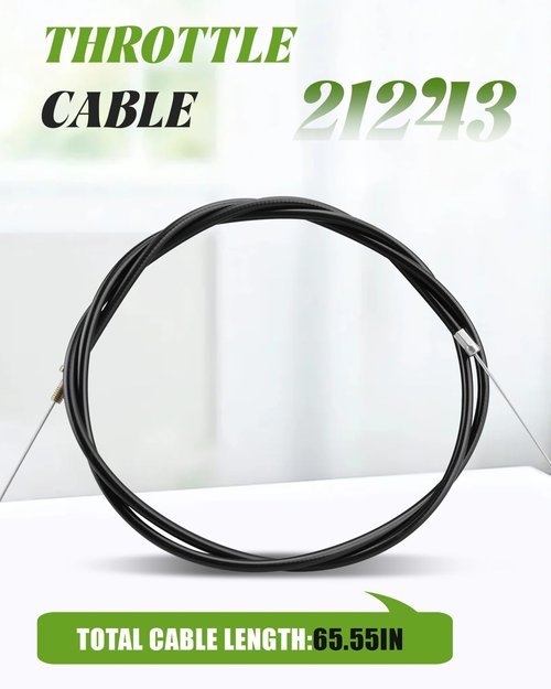 21243 Throttle Cable Kit Fit for Multiquip-Whiteman J36 JS36 B46 BS46 Trowel Machines
