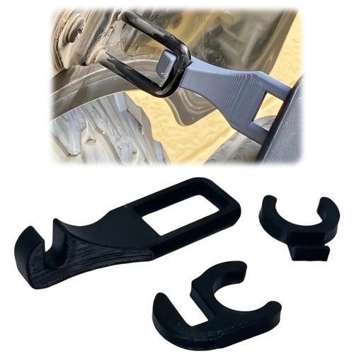Rear Window Lock Bracket for Toyota FJ Cruiser,1.2" Airflow Spacer Kit,Secure Hatch Holder,Tool-Free Install.Gas Strut Storage,Weather Resistan