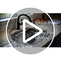 3-Inch Universal Garbage Disposal Splash Guard | Heavy-Duty Rubber Sink Baffle for Whirlaway, Waste King, GE