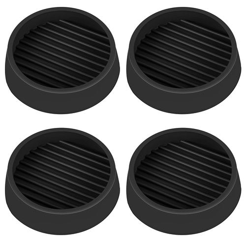 2 x 2 Rubber Caster Cups, Round Non Slip Furniture Pads, Non Skid Furniture Cups, Anti-Slip Gripper Furniture Caster Floor Grip, Anti Skid Leg Coasters Floor Protector for Bed Couch Stoppers(4 Pack)