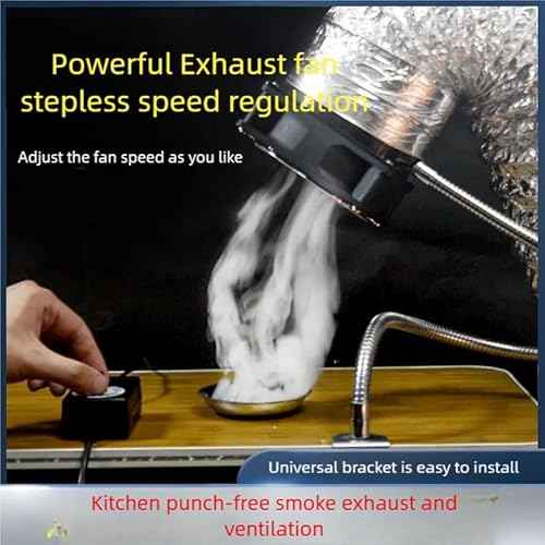 Fume Extractor Adjustable Suction Power Solder with 10-foot smoke exhaust pipe Soldering Fan for Soldering Stained Glass Laser Engraving DIY Projects