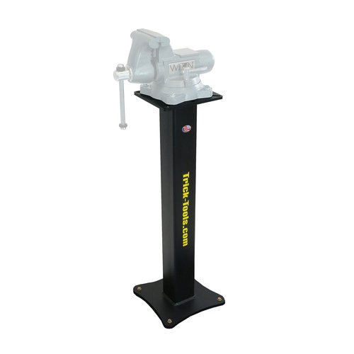 Trick-Tools Versa-Mount Heavy-Duty Vise and Grinder Floor Pedestal, Made in the USA