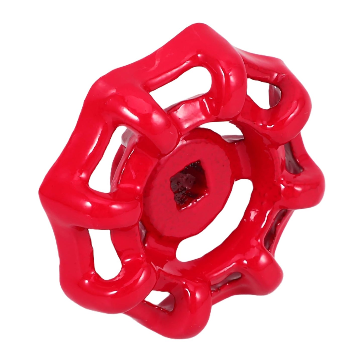 VILLFUL Water Valve Handle for Outdoor Cast Iron Handle Irregular Edge Design for Enhanced Grip