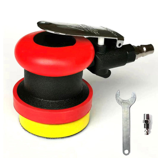 Finishing Pneumatic Sander Tool, 3 Inch 12000RPM Random Orbital Sander, Air Sander for Corner, Palm Sander for Wood, Composites, Metal Polishing, Grinding