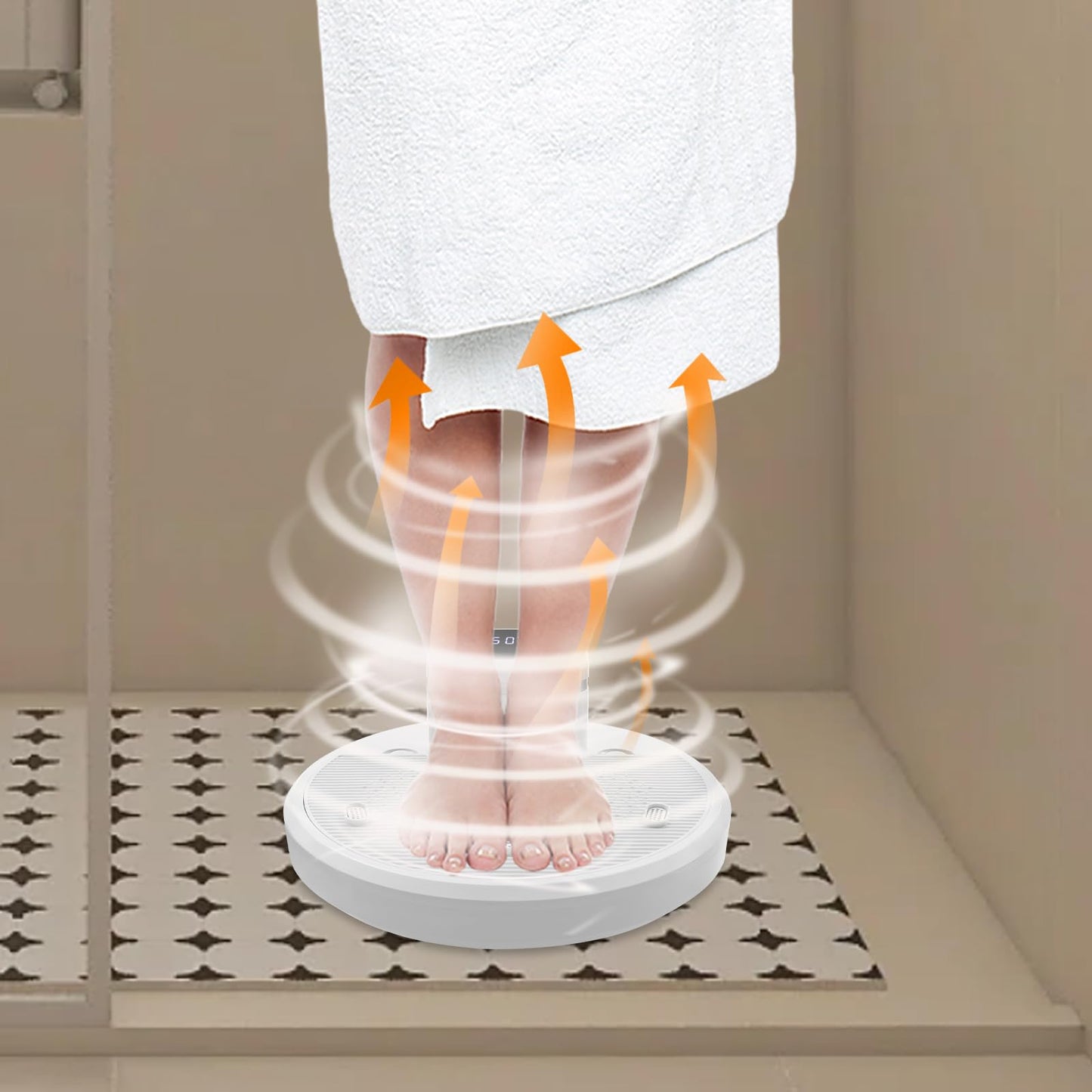 DONNGYZ Full Body Dryer, Waterproof, Smart Touch Control, 4 Speed Options, LED Display, Ideal for Home/Pool, Gifts for Her