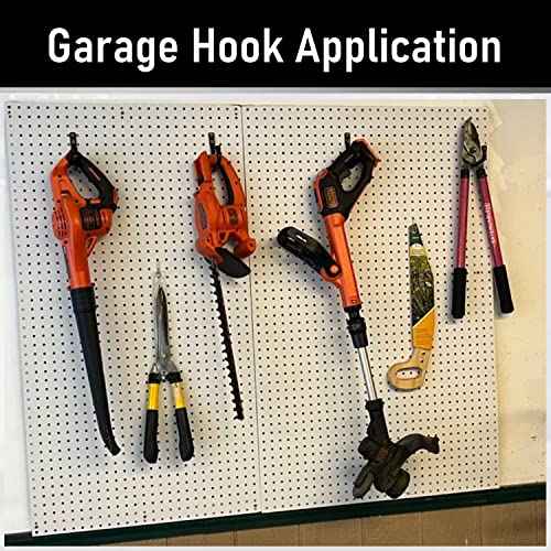 Garage Hook, 20Pcs Wall Mount Utility Hooks, 3.5Inch Heavy Duty Storage J Hanger
