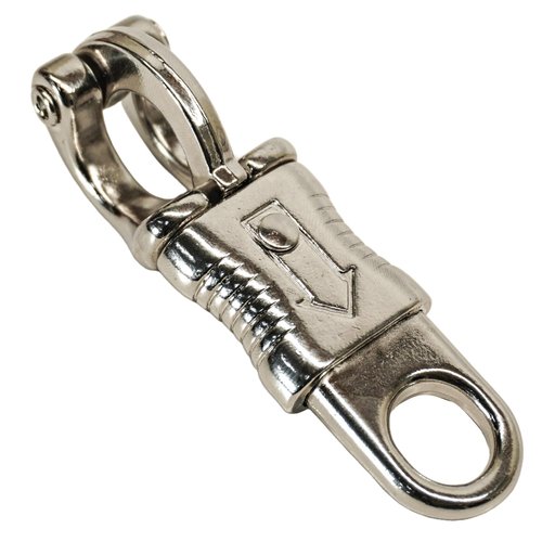 Quick Release Panic Strap Snap Hook - for Motorcycle Get Back Whips, Animal Leads, Paracord Projects - 2 Pack