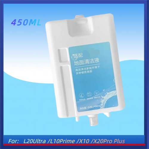 Orfdcnhlkc Vacuum Cleaner Floor Cleaning Solution (450ML). Compatible for Dreame L20 Ultra/L10 Prime/X10/X20 Pro Plus Vacuum Cleaner
