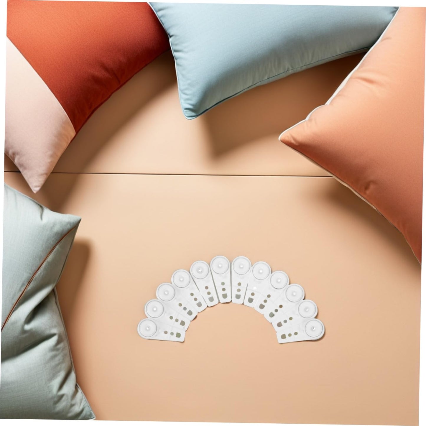 SHINEOFI 12pcs Curtain Track Gliders Ball Bearing Carriers for Ceiling Curtain Track Pulleys Easy Installation Modern Design for Home Office