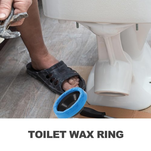 8 Pcs Flange Seal Toilet Wax Ring Wax Ring for Toilets Replacement Toilet Ring Seal Gasket for Toilet Bowl Wax Ring Toilet Kit Wax Ring for Waste Line Toilet Flange Toilet Gasket