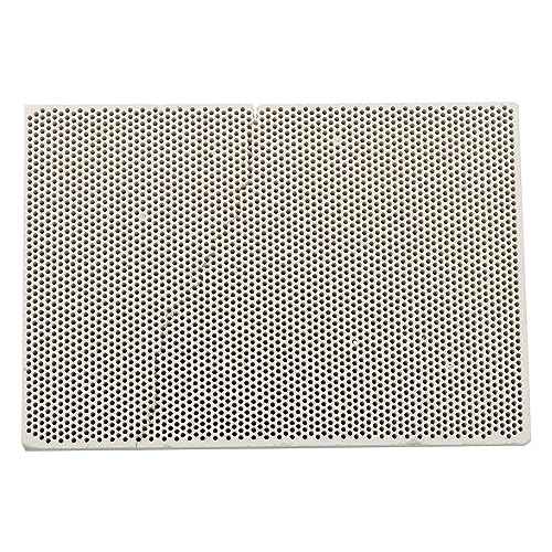 Honeycomb Ceramic Soldering Board, Quartz, 13.7*9.7*1.3cm, Jewelry Soldering, 1pc, 108g, LCD/LED Display, Soldering Station, Model S