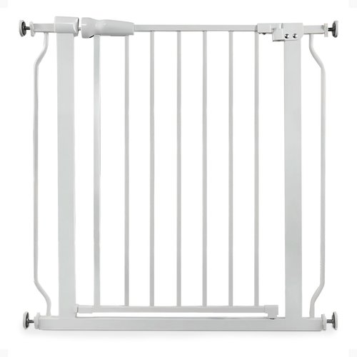 BalanceFrom Easy Walk-Thru Safety Gate for Doorways and Stairways with Auto-Close/Hold-Open Features, 30-Inch Tall, Fits 29.1 - 33.8 Inch Openings, White