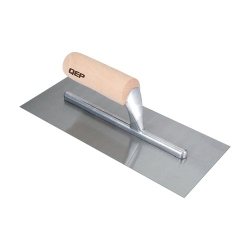 QEP 11" x 4-1/2" Patching & Finishing Trowel with Wood Handle