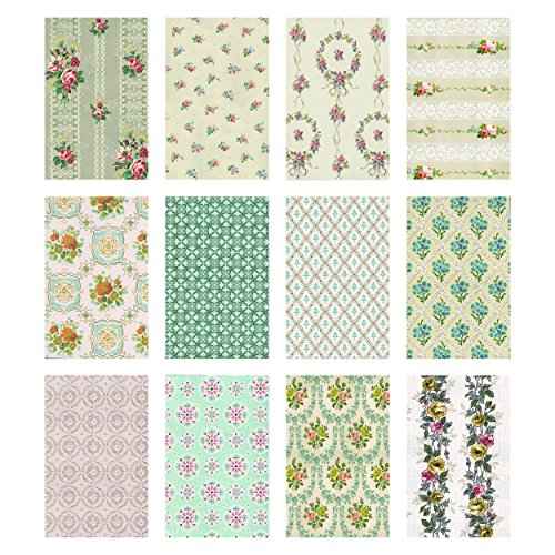 Tim Holtz - Advantus Idea-Ology Worn Wallpaper 5"X8" 24/Pkg