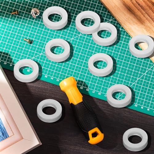 Nylon CO2 Regulator Washers - Keg Coupler Gaskets 0.7in OD, 16-Pack