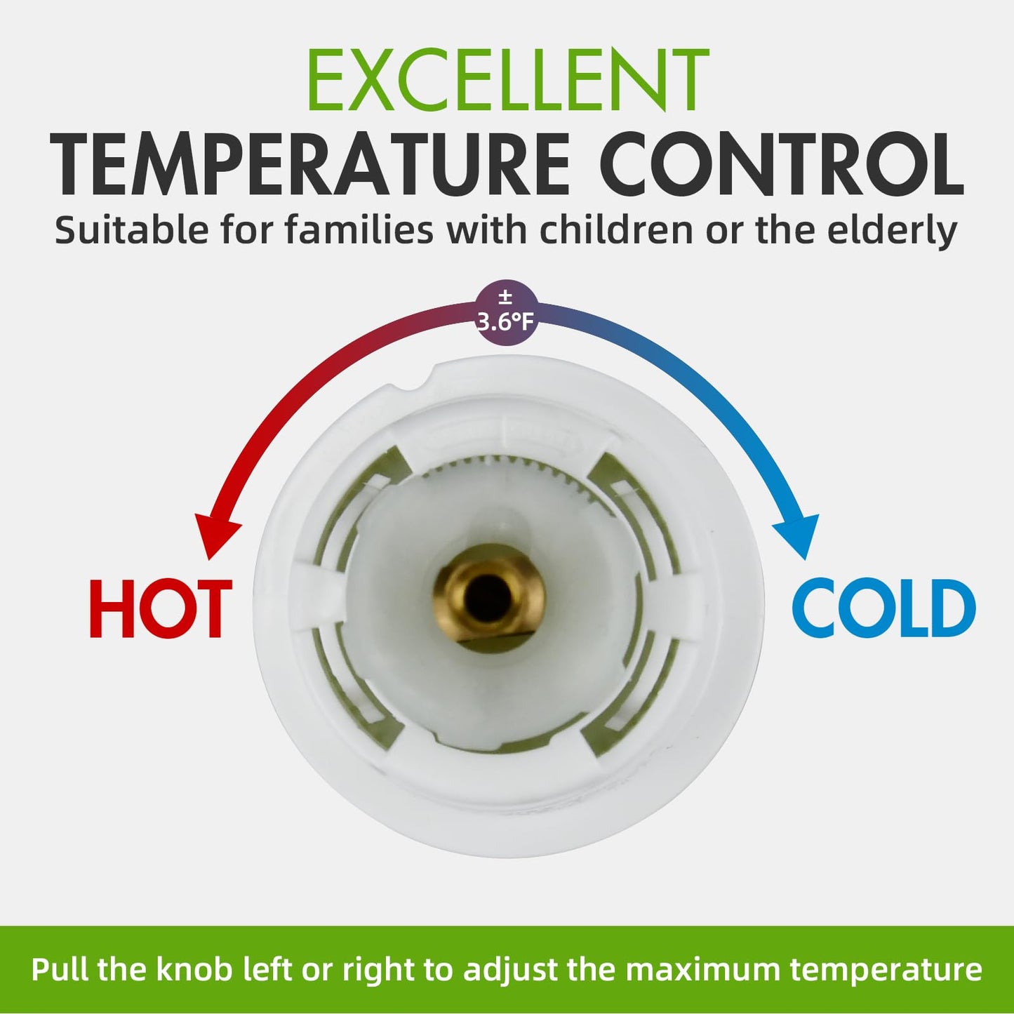 RP19804 Shower Cartridge for Delta Monitor 1300/1400 Series Shower Faucet Single Handle, Replacement Monitor Pressure Balance Single Function Cartridge, Easy Installation