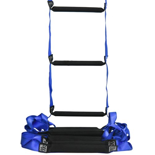 Emergency Fire Escape Ladder 9.8 Feet Portable Safety Rope Ladder Emergency Escape Ladders for 2-3 Story Homes for Windows, Balconies, and Sailboats, Kayaks, Etc
