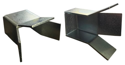 (2 Units) Slide Gate End Catch Retainer 2" Wide Heavy-Duty Steel Universal Sliding Gate Holder Stopper for All Standard Size Slide Gates.