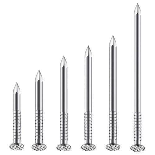 Wensilon 430pcs Stainless Steel 304 Nails Kit, Hanging Nails Kit, Wall Nails Kit, Dowels Kit, Long Nails Kit