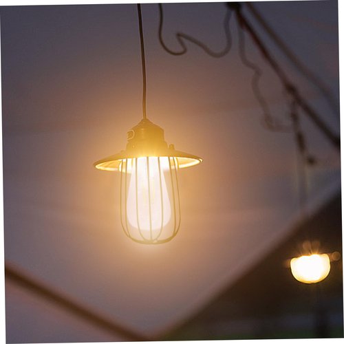 2Pcs Solar Light Bulb, 3.4 Inch Waterproof Solar Replacement Lights for Lanterns, Warm White for Outdoor Light Bulb
