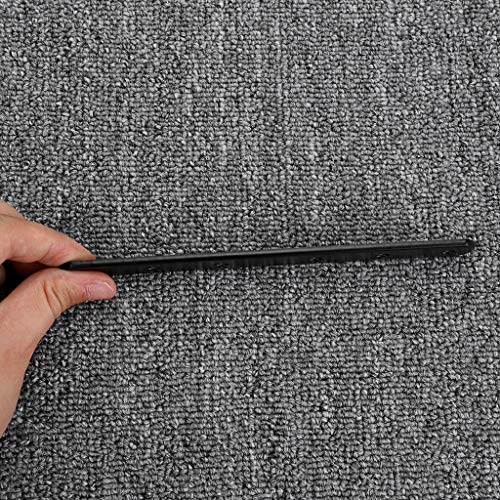 Sumnacon 8-Pack 6 Inch Stainless Steel Flat Support Plates for Furniture Repair, Black