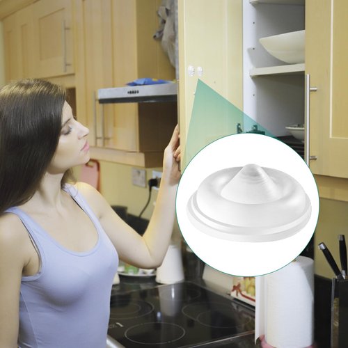 250PCS Cabinet Door Bumpers，Sound Dampening Self Adhesive Bumper Pads for Drawers, Table Tops, Laptop,Wall Protection