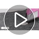Pink Cordless Electric Scissors with 2 Blades Rechargeable Fabric & Cardboard Cutter
