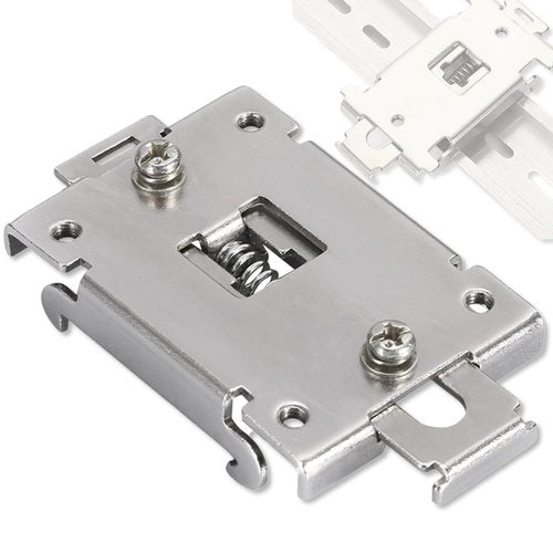 Din Rail Mounting Clip Kit - 35mm Din Rail Clamp, Safe Mounting Bracket for Solid State Relays