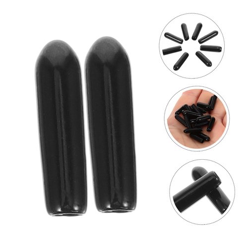 OSALADI 200pcs Dishwasher Rack End Caps Durable Dishwasher Prong Tip Covers for Protection and Repair Easy to Install